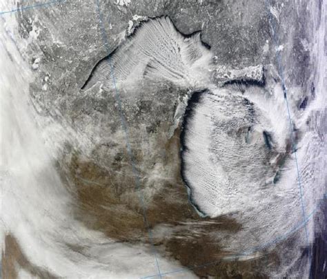 Forecaster Explains Stunning NASA Satellite Image Of Lake Effect Snow