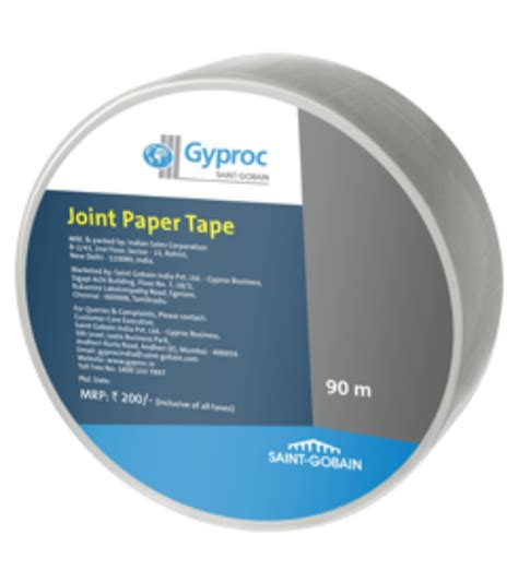 Backing Material Paper Color White Gyproc Drywall Joint Tape At Rs