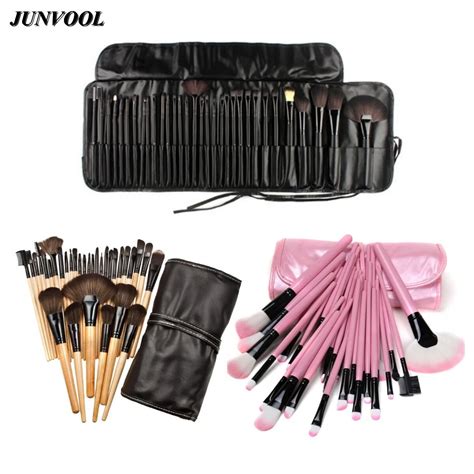 32pcs Mini Pro Makeup Brushes Setandke Soft Synthetic Hair Make Up Tools Cosmetic Beauty Pink Wood