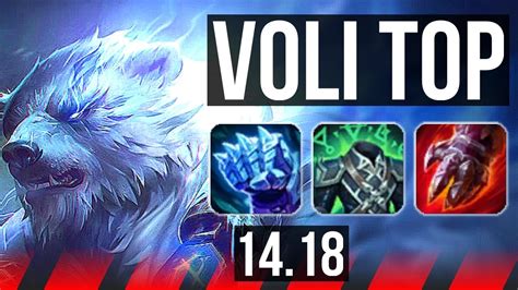 VOLIBEAR Vs RYZE TOP 10 1 10 500 Games Dominating NA Master