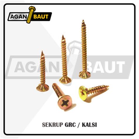 Jual Per Pcs Sekrup Skrup Grc Kalsiboard Drilling Head X