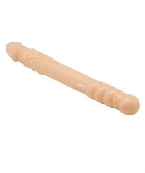 DILDO DOPPIO FALLO Vaginale Anale Mini Slim Plug Realistico Sex Toys