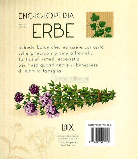 Enciclopedia Delle Erbe Libro