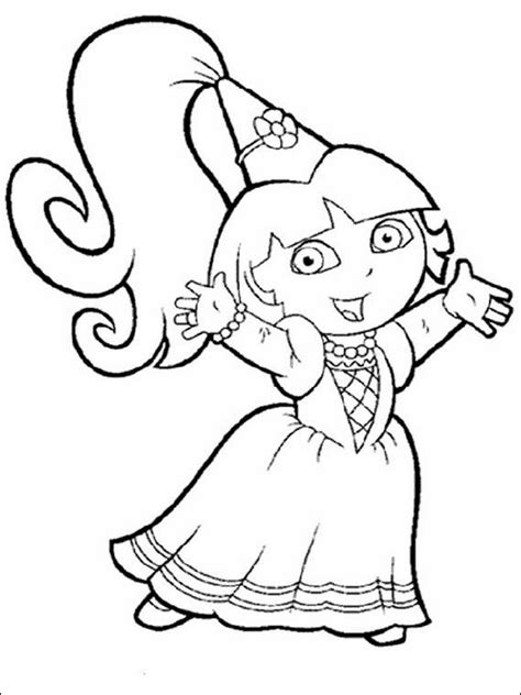 Dora The Explorer Coloring Game 20