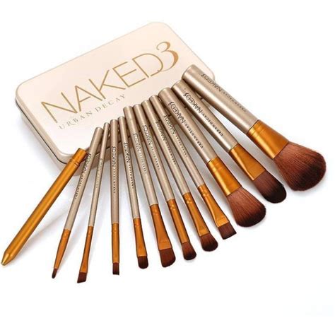 เซตแปรงแตงหนา Urban Decay NAKED ได ชน พรอมกลองเหลกดไซน Luxury เหมาะสำหรบชางมอ