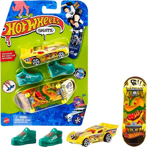 Hot Wheels Skate Board 7 Shoe 3 DC 7 Vehículo de Juguete para niños a Partir de 5 años Amazon