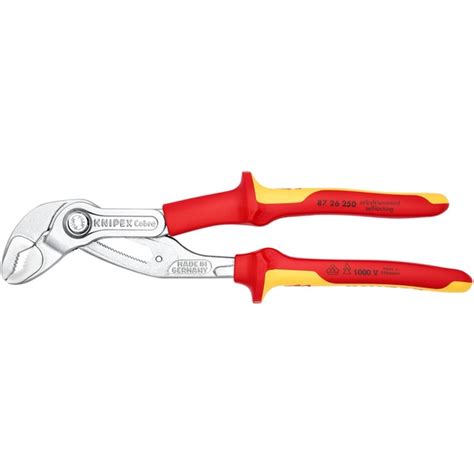 Knipex Cobra Vde Mm Rohr Wasserpumpen Zange Rot Gelb