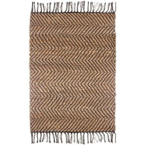 Tapis à motifs jute 60x90cm Atmosphera créateur d intérieur