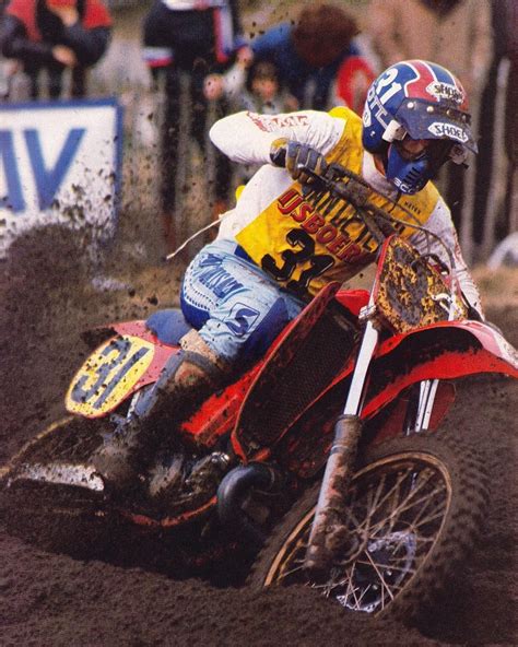 Eric Geboers In The Mighty Rc500 In 1984 Luc Verbeke Photo Age Dor