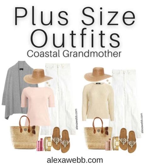 Plus Size Coastal Grandmother Trend Alexa Webb