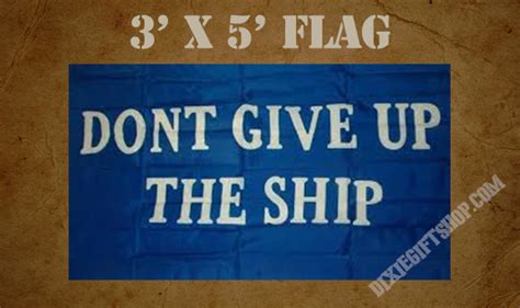 Flag Commodore Perry Dont Give Up The Ship Dixie Tshop