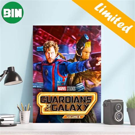 Star Lord Guardians Of The Galaxy Volume 3 MCU - Marvel Studios Canvas ...