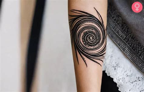 8 Spiral Tattoo Designs With Meanings