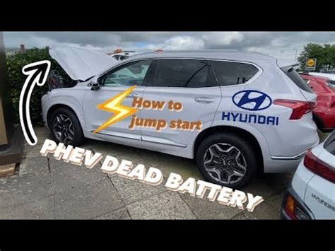 How To Jump Start A Hyundai Plug In Hybrid With A Dead 12v Battery