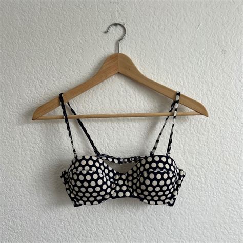 J Crew Swim Jcrew Underwire Bandeau Bikini Top Poshmark