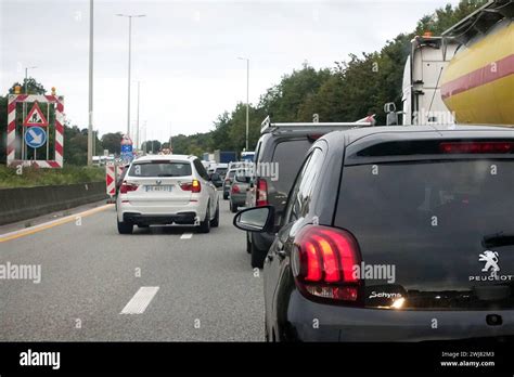 Stau Auf Der Autobahn A3 Hi Res Stock Photography And Images Alamy