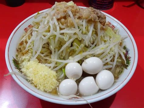 『小（700円）＋うずら（100円）ヤサイニンニクアブラ』ラーメン二郎 千葉店のレビュー ラーメンデータベース