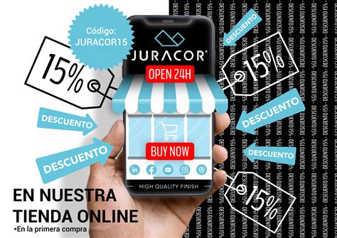 15% de Descuento en tienda Online - Juracor