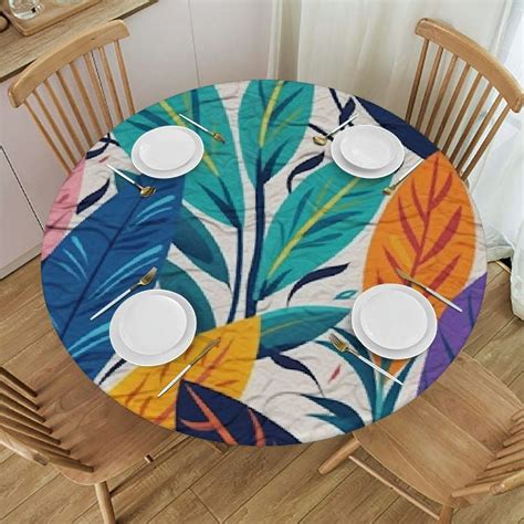 ONETECH Garden Table cover, Round Table cover Waterproof Table Cover ...