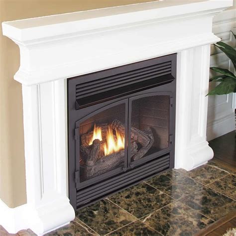 Duluth Forge Dual Fuel Ventless Fireplace Insert 32 000 BTU T Stat