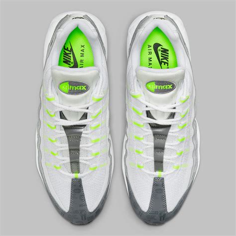 Nike Air Max 95 Grey Volt Logo DH8256-100 | SneakerNews.com