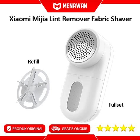 Jual Xiaomi Mijia Lint Remover Fuzz Trimmer Shaver Pembersih Serat Pakaian Original Shopee