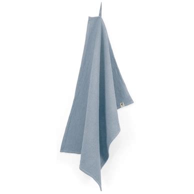 Keukendoek Walra Dry With Cubes Uni Jeans Blauw X Cm Kookexpert