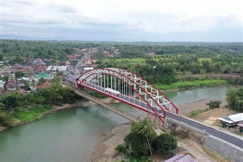 158 4 KM Dari Makassar Sulawesi Selatan Bangun Jembatan Pelengkung