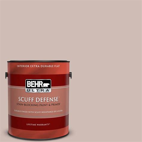 Behr Ultra Gal N Smokey Pink Extra Durable Flat Interior Paint