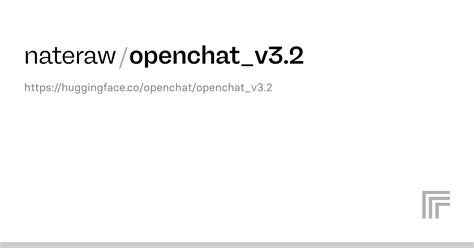 Examples Nateraw Openchat V Replicate