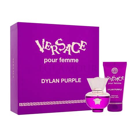 Versace Pour Femme Dylan Purple Zestaw Woda Perfumowana 30 Ml Balsam