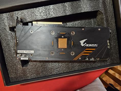 Nvidia GTX 1060 6GB Gigabyte Aorus 6G 4kom.