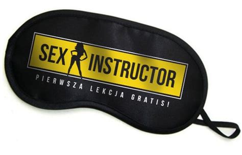 Opaski na oczy Opaska SEX INSTRUKTOR Producent gier i gadżetów