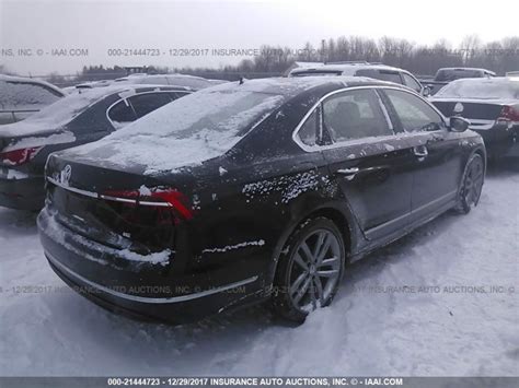 1VWDT7A35HC036610 - 2017 VOLKSWAGEN PASSAT R-LINE, BLACK - price ...