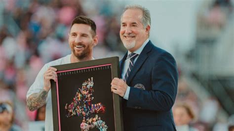 Messi Fue Homenajeado En El Inter Miami Tras Llegar A Los T Tulos