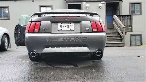 Mustang Gt Borla Catback Cold Start Youtube