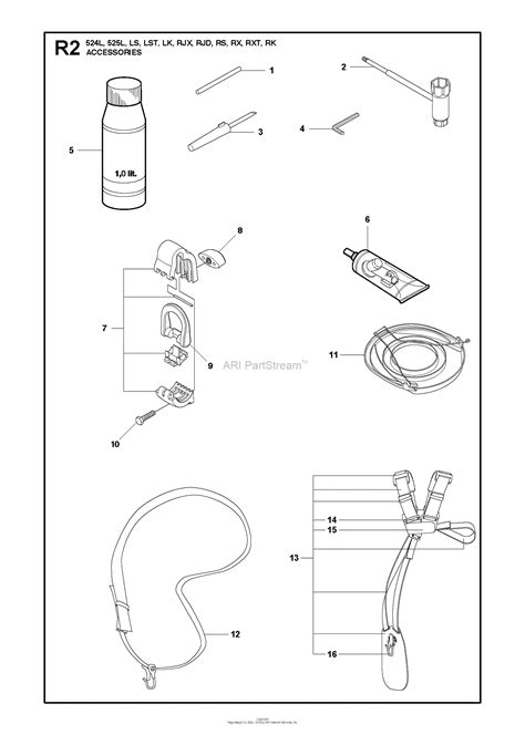 Husqvarna 525 Ls 2013 03 Parts Diagram For Accessories