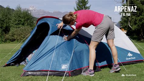 Barraca de trilha Arpenaz 3 XL Fresh & Black Quechua - Exclusividade ...