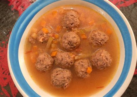 Albóndigas con arroz Receta de Carmen Palomino- Cookpad