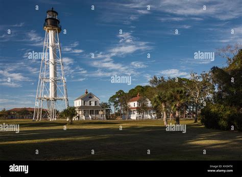 Cape San Blas Lighthouse Port St. Joe Florida USA Stock Photo - Alamy