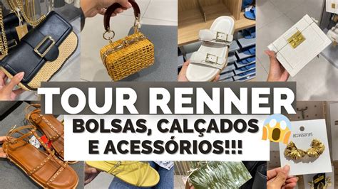 TOUR NA RENNER BOLSAS CALÇADOS E ACESSÓRIOS CUPOM YouTube