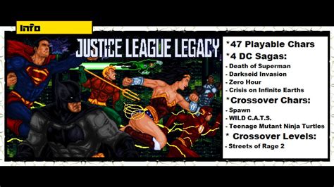 Justice League Legacy Openbor Live Play Youtube