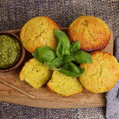 Pesto Parmesan Muffins Recipe Woolworths