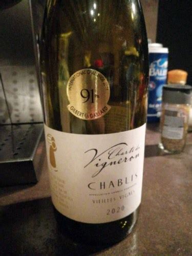 Millet Charte Du Vigneron Vieilles Vignes Chablis Vivino US