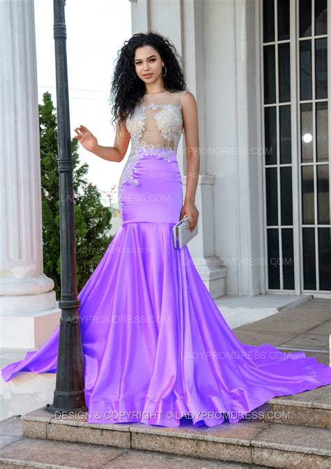 prom dresses in lilac 10