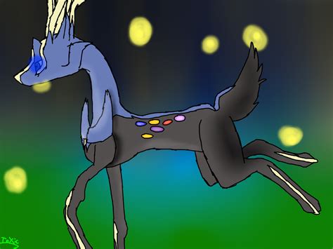 Xerneas ← a fan-art Speedpaint drawing by Cutedrawer2003 - Queeky ...