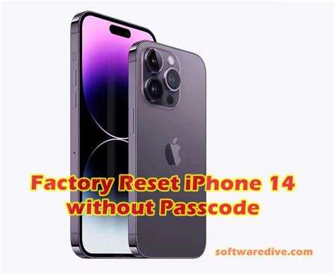 How To Factory Reset Iphone 14 Without Passcode If Forgot It