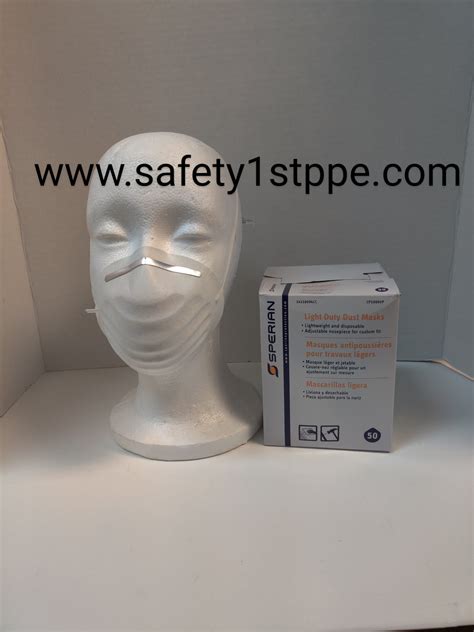 Sperian Disposable Dust Face Mask 50ct - Safety 1st PPE