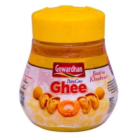 200 Ml Natural Pure Gowardhan Premium Cow Ghee Jar Age Group Adults At