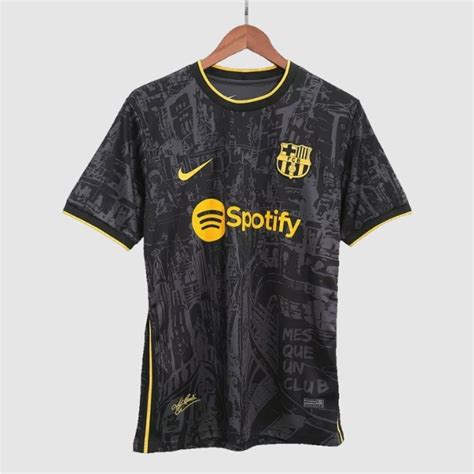 Jual JERSEY BARCAA SPECIAL EDITION BLACK 2023 2024 BAJU BOLA